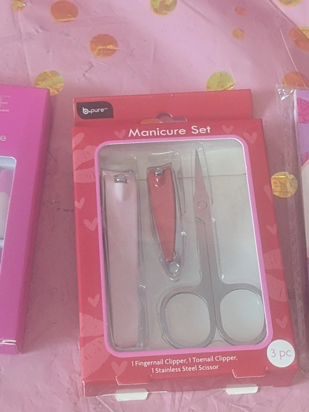 Sunice Pink Rebel 2-Minute DIY Nail Package - Pink Press-On Nails Manicure Set F